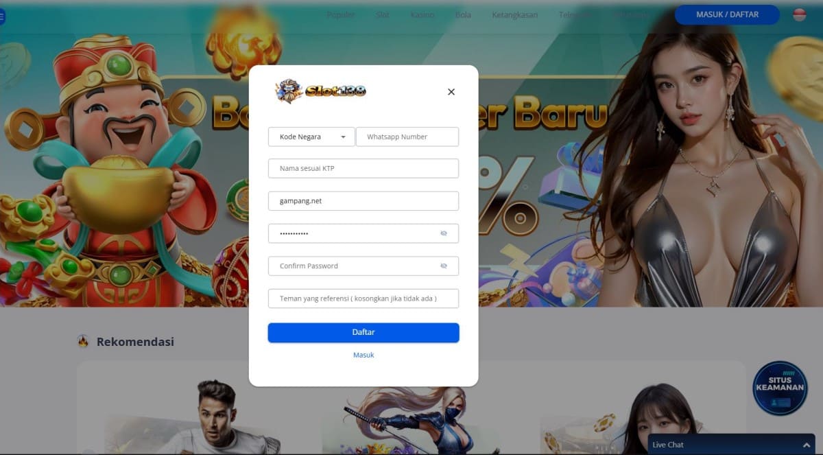 Daftar Akun Sbobet Daftar Akun Sbobet
